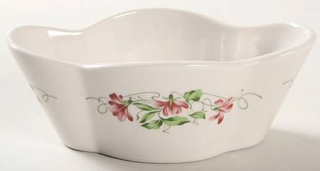 Pink Violets Sweetener Holder