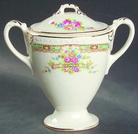 Primuline Sugar Bowl & Lid