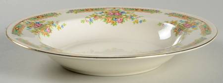 Primuline Rim Soup Bowl