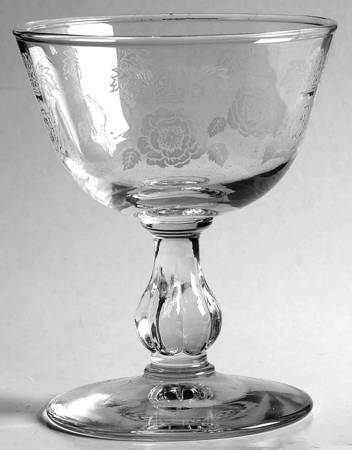Queen Esther Glassware Sherbet by Homer Laughlin 