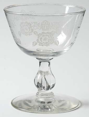 Queen Esther Glassware Sherbet by Homer Laughlin 