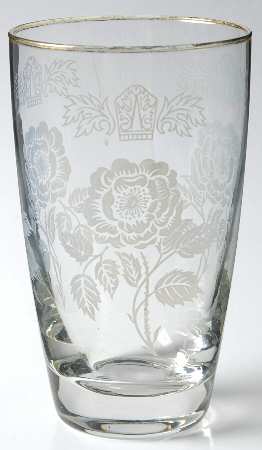 Queen Esther Glassware Highball by Homer Laughlin 