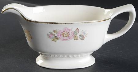 Queen Esther Gravy Boat by Homer Laughlin 