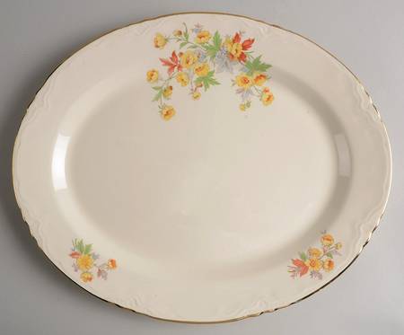 R3234 15" Oval Serving Platter