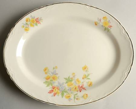 R3234 13" Oval Serving Platter