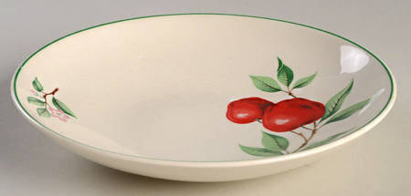 Red Apple Coupe Soup Bowl