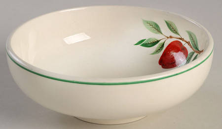 Red Apple Coupe Cereal Bowl