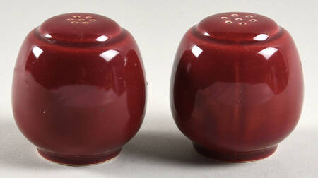 Rhythm Burgundy Salt & Pepper Set