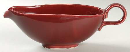 Rhythm Burgundy Gravy Boat