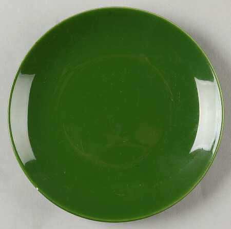 Rhythm Forest Green Bread & Butter Plate