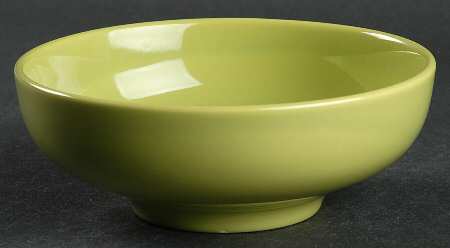 Rhythm Green (Chartreuse) Coupe Cereal Bowl