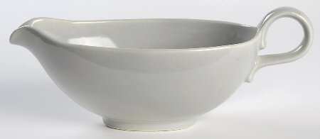 Rhythm Gray Gravy Boat