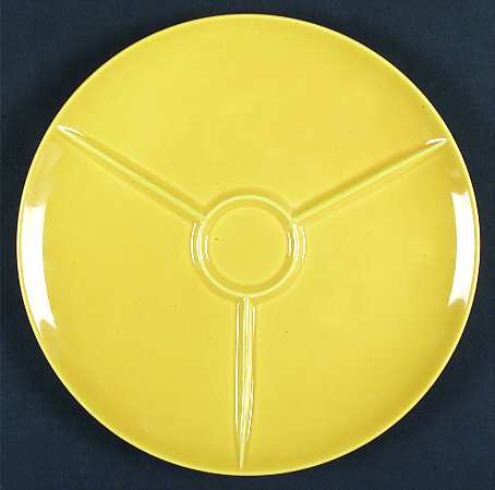 Rhythm Yellow Snack Plate