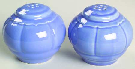 Riviera Mauve Blue Salt & Pepper Set