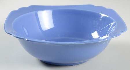 Riviera Mauve Blue 8" Round Vegetable Bowl