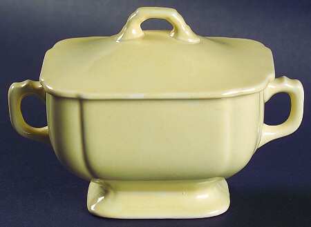 Riviera Ivory Sugar Bowl & Lid