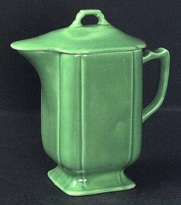 Riviera Green Batter Jug with Lid
