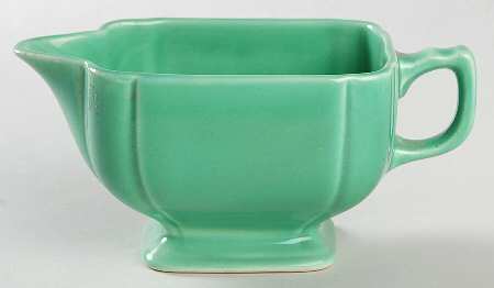 Riviera Green Creamer