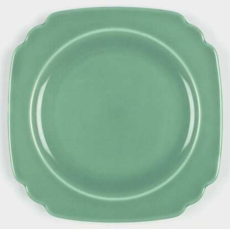Riviera Green Luncheon Plate