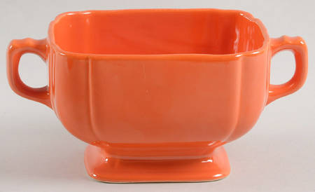 Riviera Red Sugar Bowl No Lid