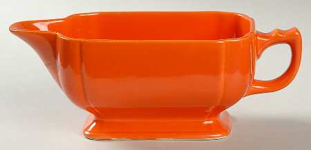 Riviera Red Gravy Boat