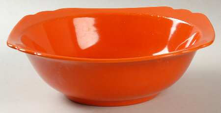 Riviera Red 8" Round Vegetable Bowl