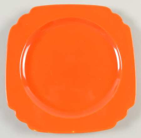 Riviera Red Luncheon Plate