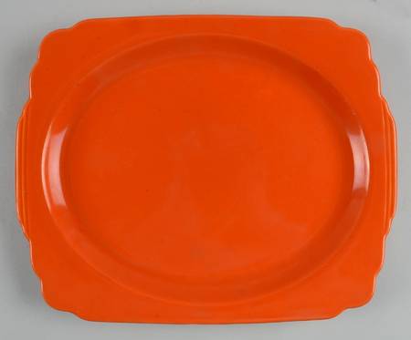 Riviera Red 11" Oval Serving Platter