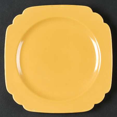 Riviera Yellow Dessert/Pie Plate