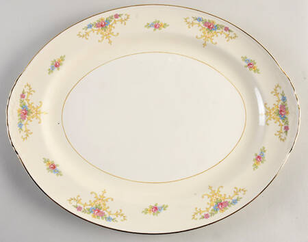 Rochelle 15" Oval Serving Platter