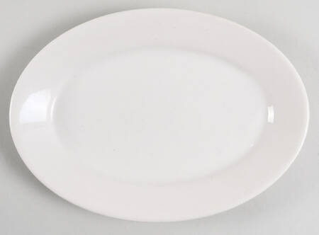Best Restaurant Ware (All White) 9" Oval Serving Platter