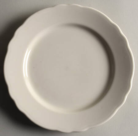Best Restaurant Ware (All White) Luncheon Plate