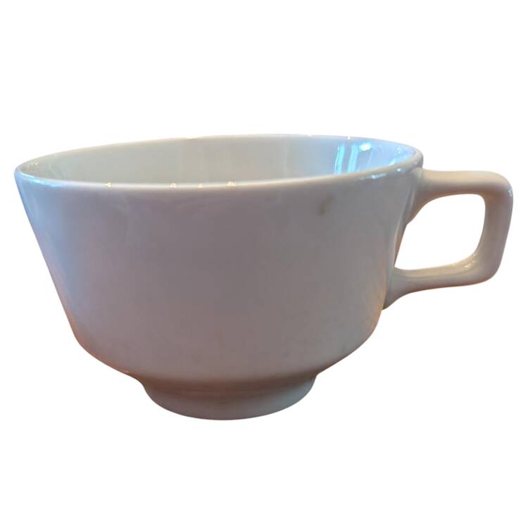 Best Restaurant Ware (All White) Flat Cup