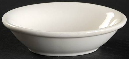 Best Restaurant Ware (All White) Oval Fruit/Dessert Bowl