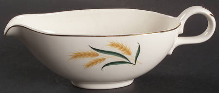 Royal Harvest (Gold Trim) Gravy Boat