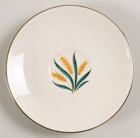 Royal Harvest (Gold Trim) Saucer for Flat Cup