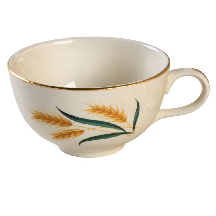 Royal Harvest (Gold Trim) Flat Cup