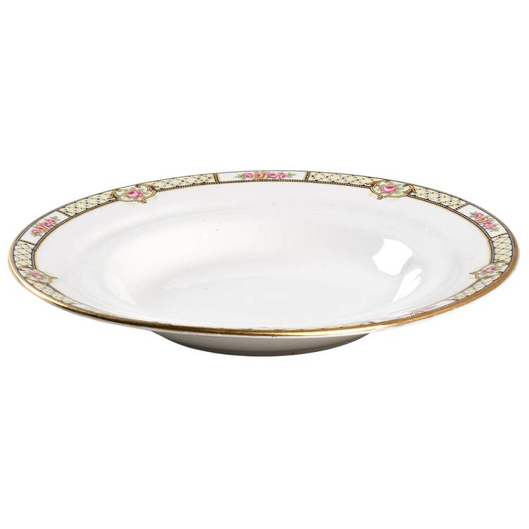 Rose & Lattice (Empress) Round Butter No Lid