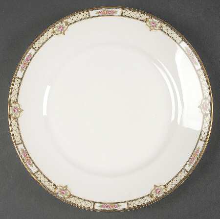 Rose & Lattice (Empress) Luncheon Plate