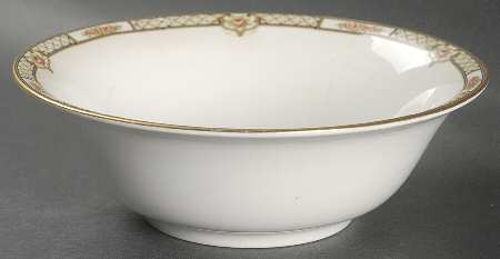 Rose & Lattice (Empress) 7" Round Vegetable Bowl