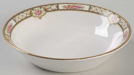Rose & Lattice (Empress) Fruit/Dessert (Sauce) Bowl