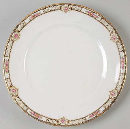 Rose & Lattice (Empress) Salad Plate