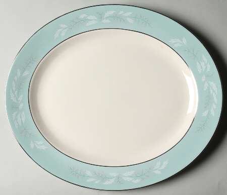 Romance 16" Oval Serving Platter