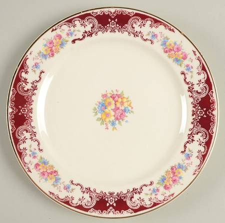 Rosewood Dessert/Pie Plate
