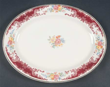 Rosewood 13" Oval Serving Platter