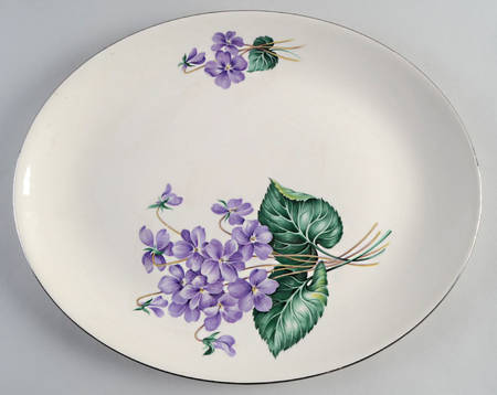 RY153 13" Oval Serving Platter
