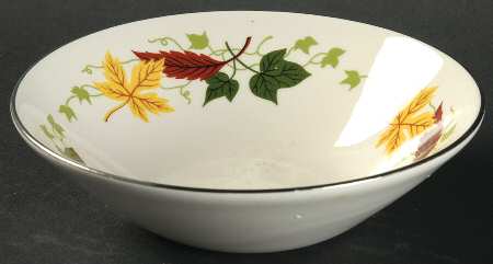 Autumn (Rhythm Shape) Fruit/Dessert (Sauce) Bowl
