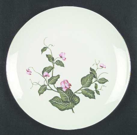 Sweet Pea (Platinum Trim) by Homer Laughlin 