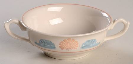 Seashell Cream Soup Bowl