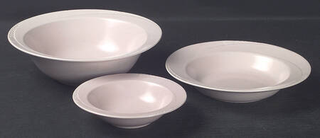 Serenade Pink Rim Fruit/Dessert (Sauce) Bowl